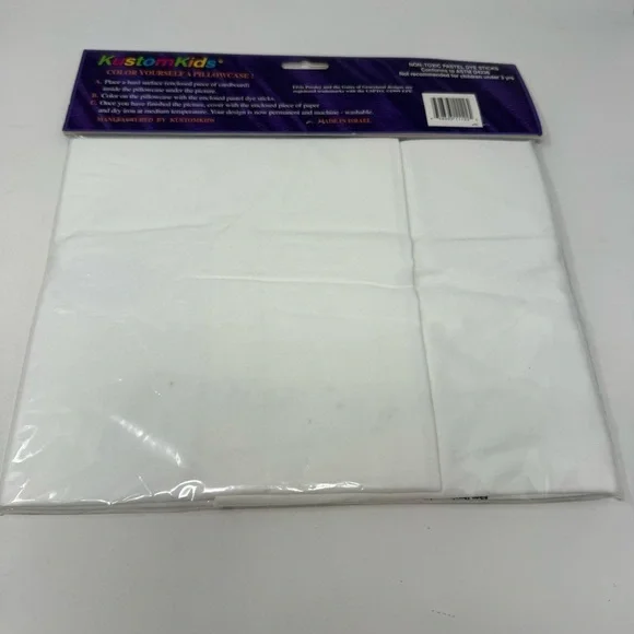Vintage Elvis Presley Color My Dreams Pillowcase Art Kit by KustomKids NWT - Picture 4 of 8